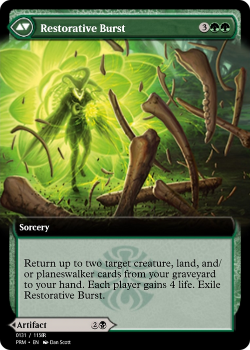 Pestilent Cauldron // Restorative Burst (PRM-90232) - rare - Foil