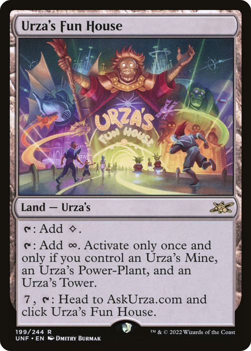 Urza's Fun House (UNF-199) - rare - Foil