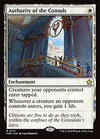 Authority of the Consuls (FDN-137) - rare - Foil