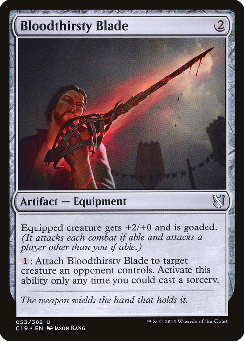 Bloodthirsty Blade (C19-053) - uncommon