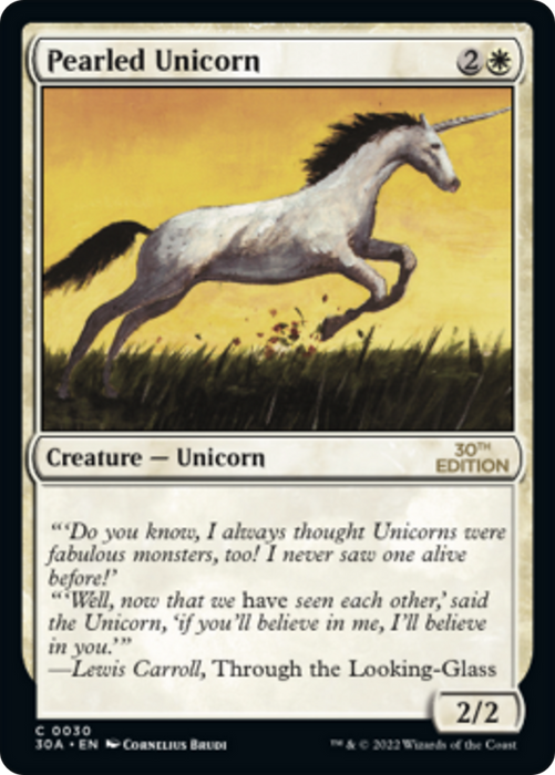 Pearled Unicorn (30A-030) - common