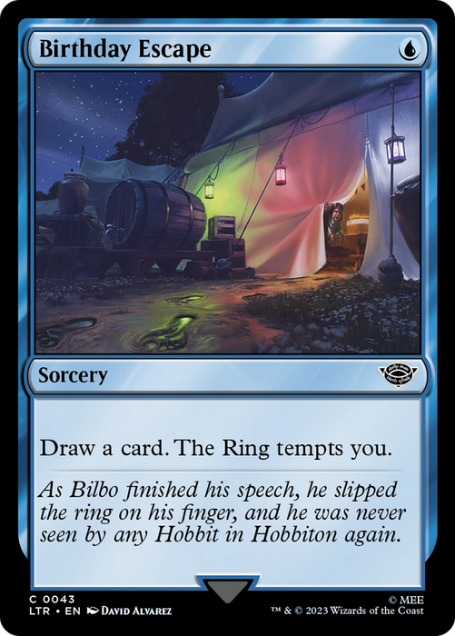 Birthday Escape (LTR-043) - common - Foil