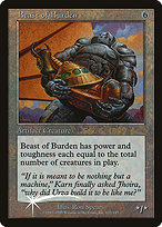 Beast of Burden (PRE-122) - rare - Foil