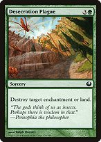 Desecration Plague (JOU-120) - common - Foil