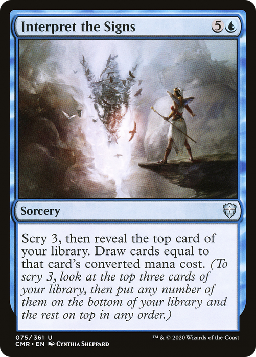 Interpret the Signs (CMR-075) - uncommon - Foil