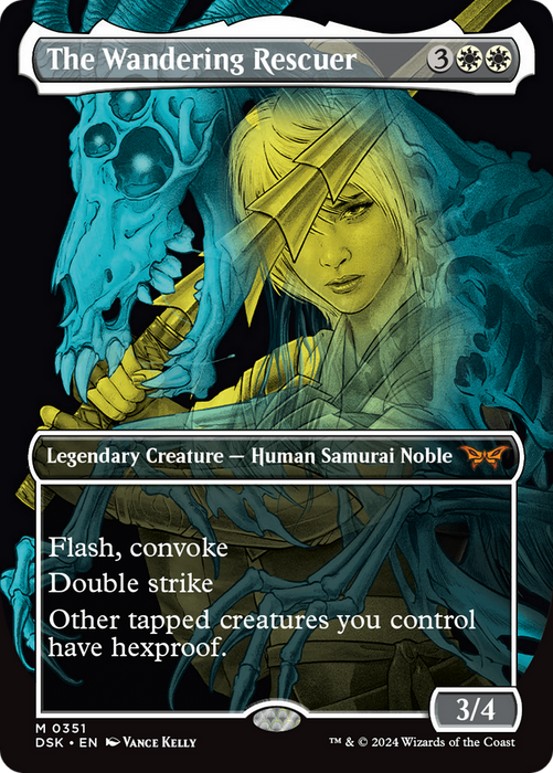 The Wandering Rescuer (DSK-351) - mythic (Borderless) - Foil