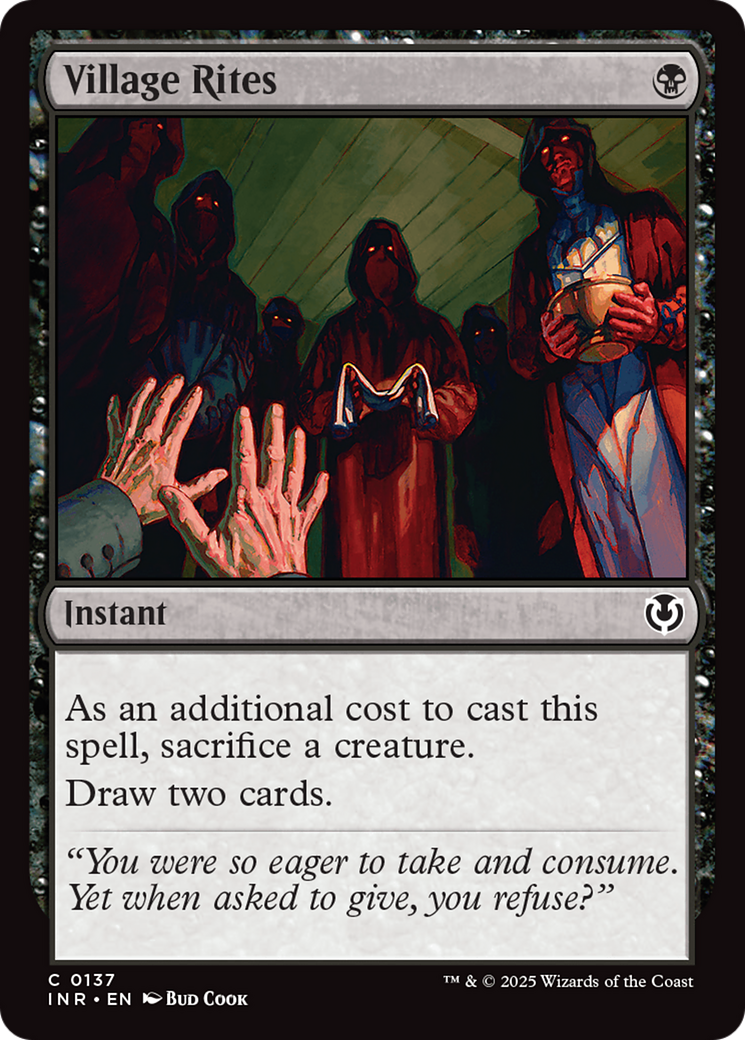 Village Rites (INR-137) - common - Foil