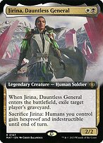 Jirina, Dauntless General (MAT-167) - rare: (Extended Art) - Foil