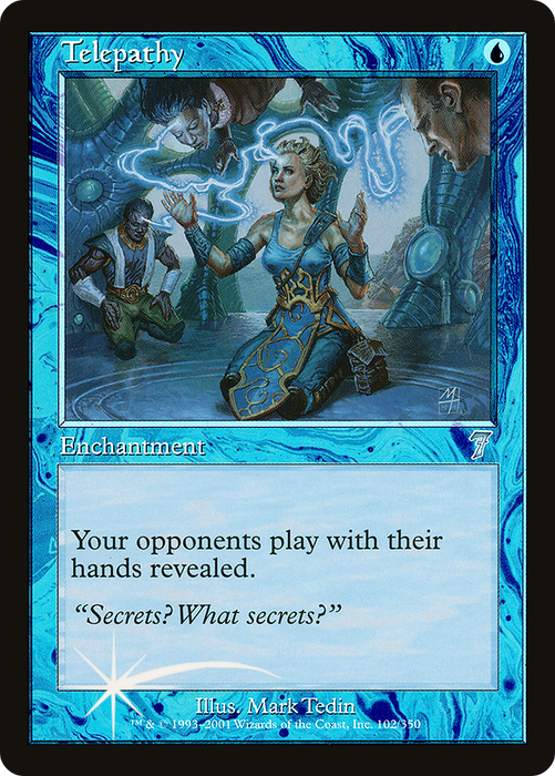 Telepathy (7ED-102★) - uncommon - Foil