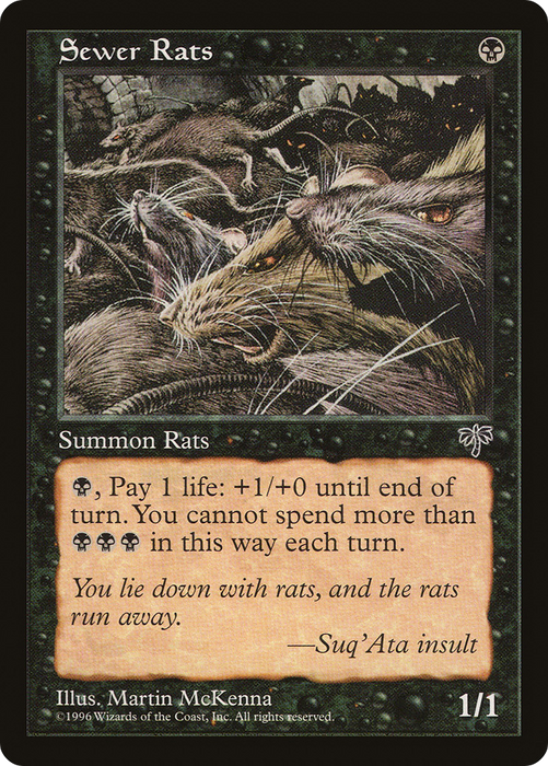 Sewer Rats (MIR-139) - common