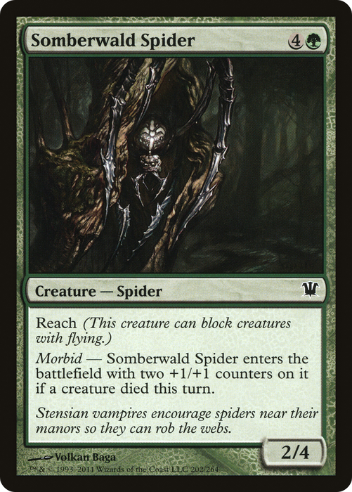 Somberwald Spider (ISD-202) - common - Foil