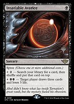 Insatiable Avarice (PPOTJ-91P) - rare