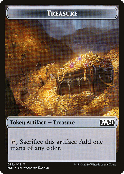 Treasure (TM21-015) - common - Foil