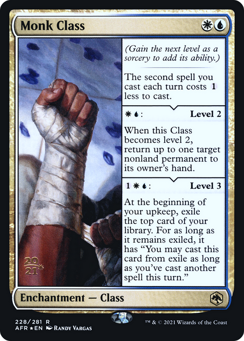 Monk Class (PRE-228S) - rare - Foil