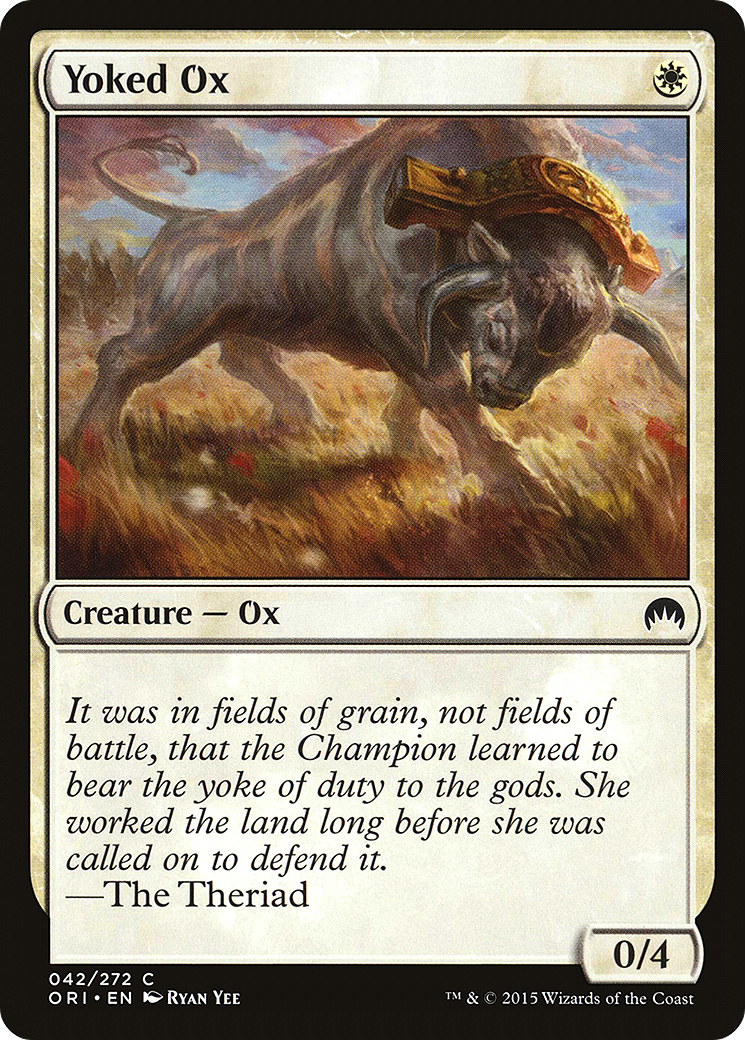 Yoked Ox (ORI-042) - common - Foil