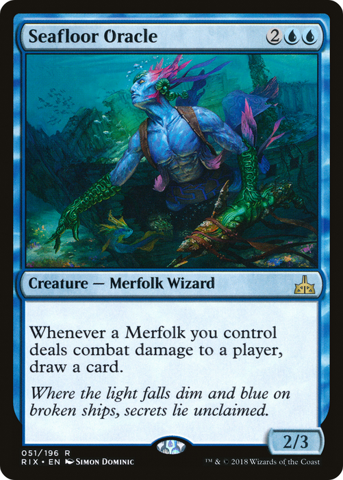Seafloor Oracle (RIX-051) - rare - Foil
