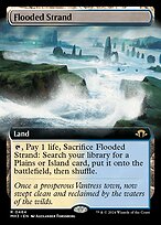 Flooded Strand (MH3-464) - rare: (Extended Art) - Foil