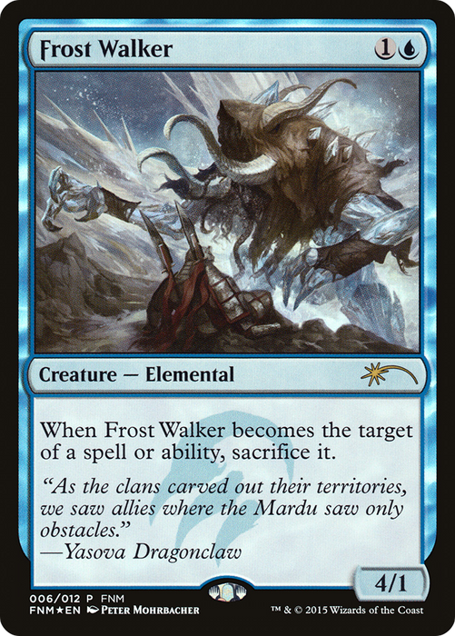 Frost Walker (FNM-006) - rare - Foil