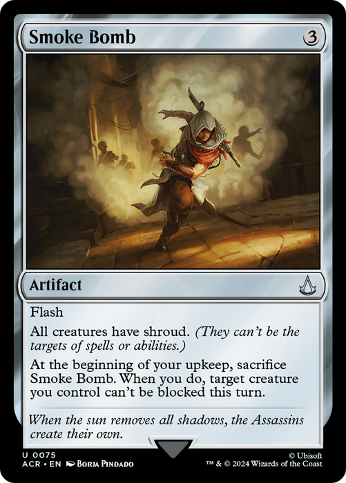 Smoke Bomb (ACR-075) - uncommon - Foil