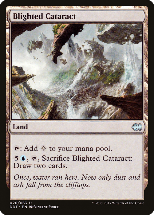 Blighted Cataract (DDT-026) - uncommon