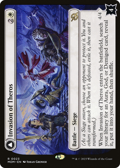Invasion of Theros // Ephara, Ever-Sheltering (MOM-023) - rare: (enchantment)