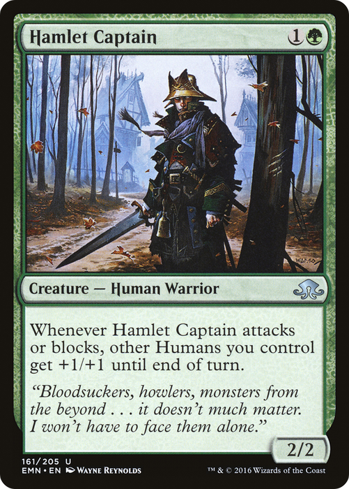 Hamlet Captain (EMN-161) - uncommon - Foil