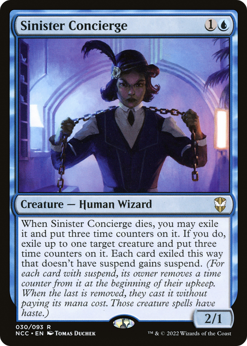 Sinister Concierge (NCC-030) - rare