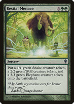 Bestial Menace (WWK-097) - uncommon
