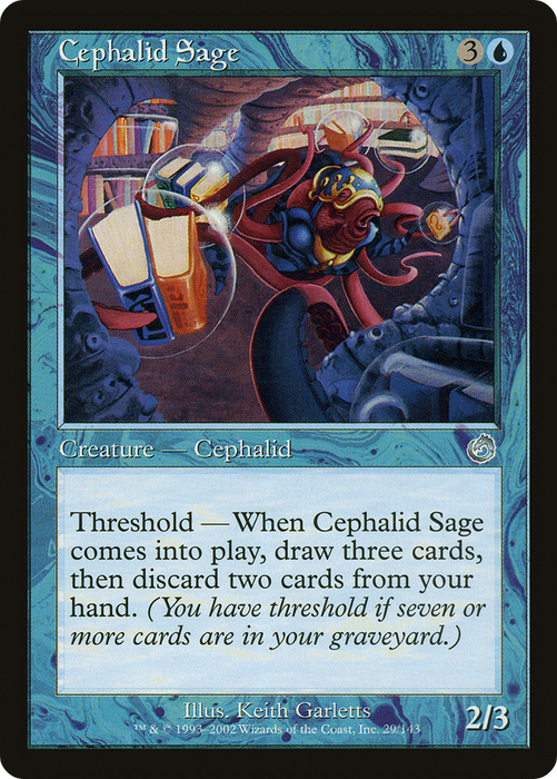 Cephalid Sage (TOR-029) - uncommon