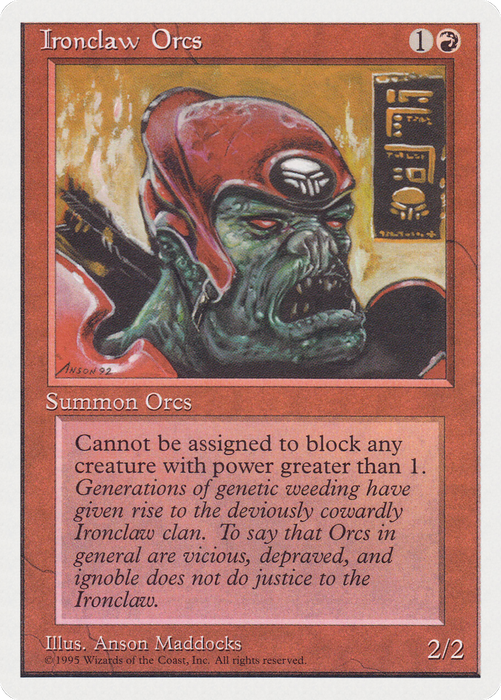 Ironclaw Orcs (RQS-033) - common