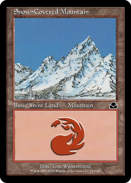 Snow-Covered Mountain (ME2-244) - common - Foil