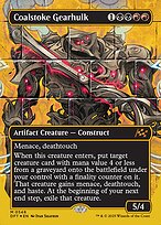 Coalstoke Gearhulk (DFT-548) - mythic (Borderless) - Foil
