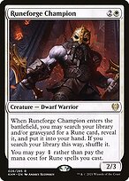 Runeforge Champion (KHM-026) - rare