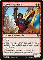 Speedway Fanatic (KLD-132) - uncommon - Foil