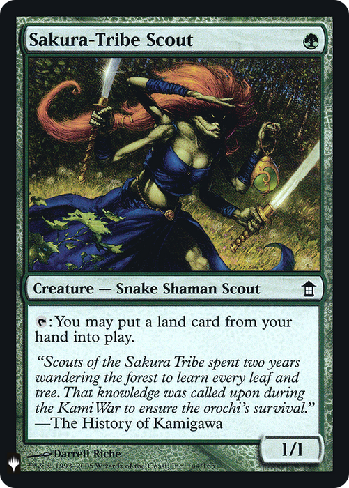 Sakura-Tribe Scout (LIST-SOK-144) - common - Foil