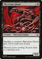 Phyrexian Ghoul (MOC-264) - common