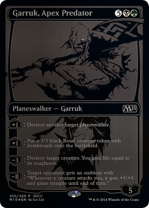 Garruk, Apex Predator (MEDIA-210) - mythic - Foil