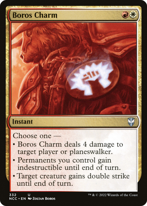 Boros Charm (NCC-332) - uncommon