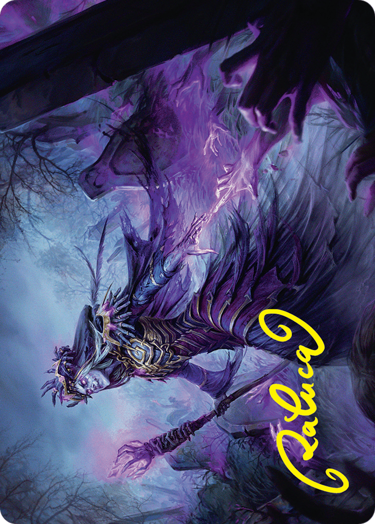 Zul Ashur, Lich Lord // Zul Ashur, Lich Lord (AFDN-010) - common (Borderless) - Foil