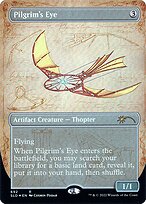 Pilgrim's Eye (SLD-692) - rare (Borderless) - Foil