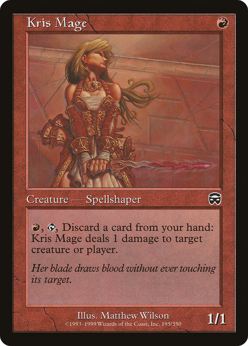 Kris Mage (MMQ-195) - common - Foil