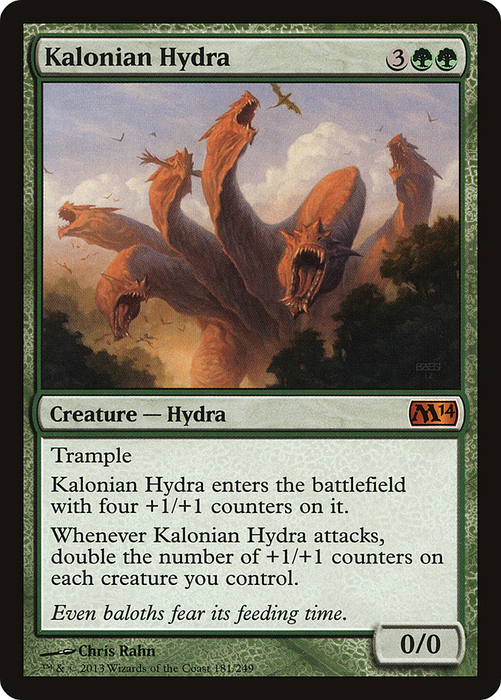 Kalonian Hydra (M14-181) - mythic
