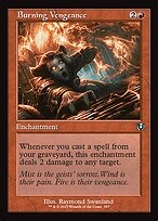 Burning Vengeance (INR-397) - uncommon - Foil