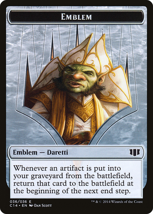 Daretti, Scrap Savant Emblem (C14-036) - common