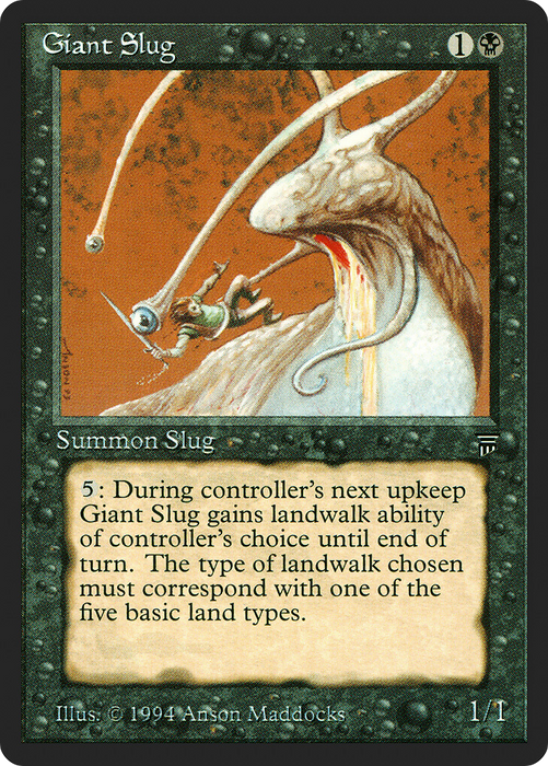 Giant Slug (LEG-099) - common