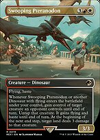 Swooping Pteranodon (REX-019) - rare (Borderless) - Foil