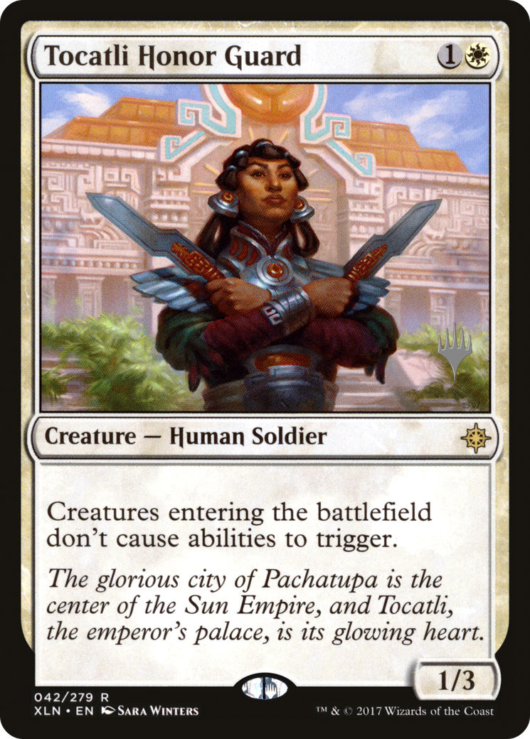 Tocatli Honor Guard (PPM20-42P) - rare - Foil