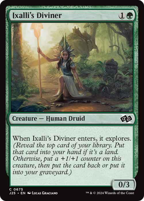 Ixalli's Diviner (J25-675) - common