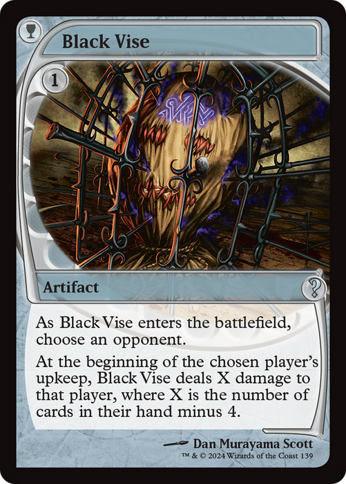 Black Vise (MB2-139) - uncommon