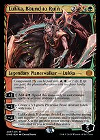 Lukka, Bound to Ruin (PPONE-207P) - mythic